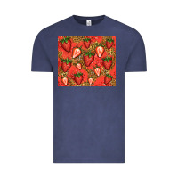 Vintage Denim strawberries Vintage Tee - Jasminsmagicworld