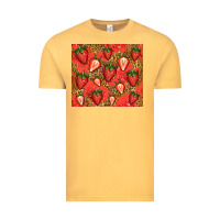 Vintage Mustard strawberries Vintage Tee - Jasminsmagicworld