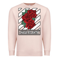 Pale Pink Music Vintage Retro Chase Atlantic Gifts For Music Fans Premium Sweatshirt - lanVoArt