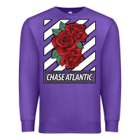 Purple Music Vintage Retro Chase Atlantic Gifts For Music Fans Premium Sweatshirt - lanVoArt