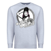 Heather Grey teeter come on ba Premium Sweatshirt - lanVoArt