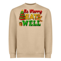 Mushroom be merry eat well Heavyweight Sweatshirt - FaDigitalArtStudio