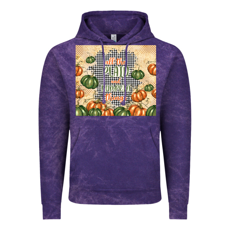 All The Plaid And Pumpkin Things Vintage Hoodie by TumblerDesignByShophia | Teevron