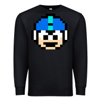 Black great model mega art man cool graphic gift Premium Sweatshirt - lanVoArt