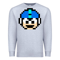 Heather Grey great model mega art man cool graphic gift Premium Sweatshirt - lanVoArt