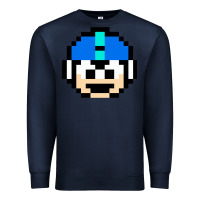 Navy great model mega art man cool graphic gift Premium Sweatshirt - lanVoArt