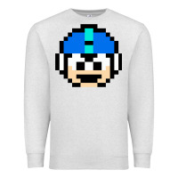 Oatmeal Heather great model mega art man cool graphic gift Premium Sweatshirt - lanVoArt