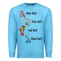 Ocean Blue day gift mega video man games funny graphic gift Premium Sweatshirt - lanVoArt