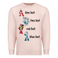 Pale Pink day gift mega video man games funny graphic gift Premium Sweatshirt - lanVoArt