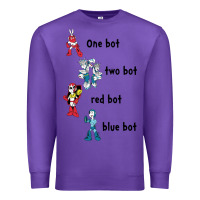 Purple day gift mega video man games funny graphic gift Premium Sweatshirt - lanVoArt