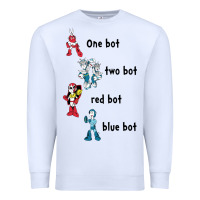 White day gift mega video man games funny graphic gift Premium Sweatshirt - lanVoArt