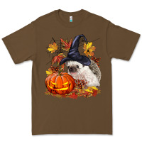 Cacao Halloween Hedgehog Premium Tee - LillyAllenDesigns