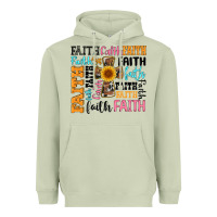 Matcha faith cross Heavyweight Hoodie - Artiststas