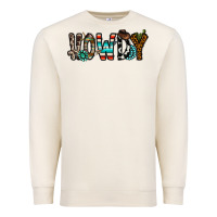 Sandshell howdy Premium Sweatshirt - CowhideDigitalArt