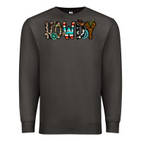 Smoke howdy Premium Sweatshirt - CowhideDigitalArt