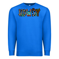True Royal howdy Premium Sweatshirt - CowhideDigitalArt