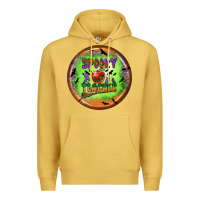 Antique Gold Spooky Teacher Premium Hoodie - BundleAndBundleShop
