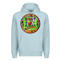 Blue Mist Spooky Teacher Premium Hoodie - BundleAndBundleShop