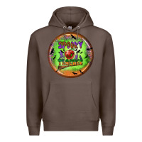 Coffee Spooky Teacher Premium Hoodie - BundleAndBundleShop