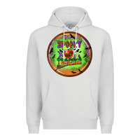 Dove Grey Spooky Teacher Premium Hoodie - BundleAndBundleShop