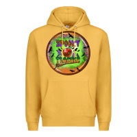 Mustard Spooky Teacher Premium Hoodie - BundleAndBundleShop