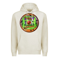 Oatmeal Heather Spooky Teacher Premium Hoodie - BundleAndBundleShop