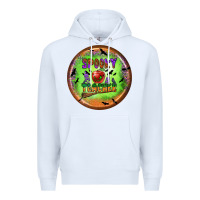 White Spooky Teacher Premium Hoodie - BundleAndBundleShop
