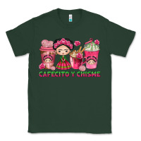 Sports Green cafecito y chisme with coffee cups Classic Tee - texasbilliewilder