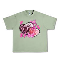 Oil Green Cancer hearts Cancer Awaneress Urban Heavy Tee - HowdyJamesFarm