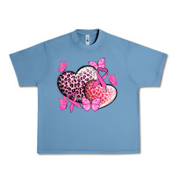 Pebble Blue Cancer hearts Cancer Awaneress Urban Heavy Tee - HowdyJamesFarm