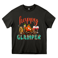 Asphalt Happy Glamper Camp Heavy Core Tee - BundleAndBundleShop
