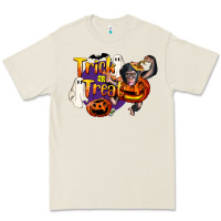Bone Trick Or Treat Chimpanzee Premium Tee - LillyAllenDesigns