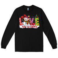 Black love christmas snowman Long Sleeve Tee - CowGirlArtShop