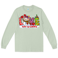 Matcha love christmas snowman Long Sleeve Tee - CowGirlArtShop