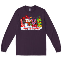 Love Christmas Snowman Long Sleeve Tee | Teevron