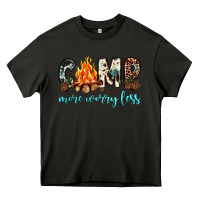Asphalt camp more worry less Heavy Core Tee - JahusDesignShop