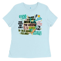 Baby Blue mens mental health matters Ladies Tee - Artiststas