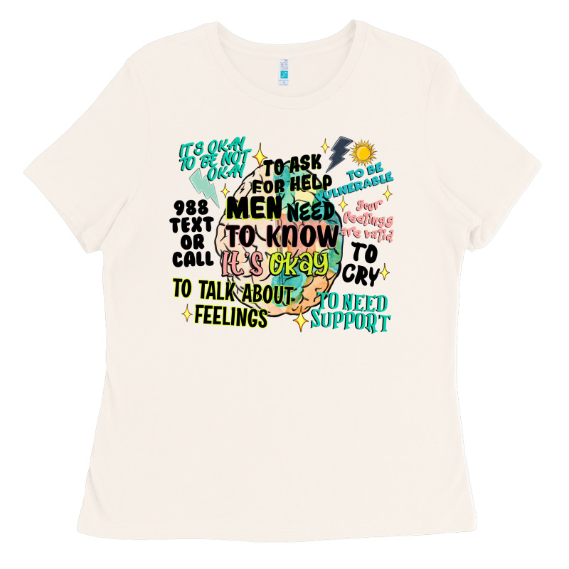 Mens Mental Health Matters Ladies Tee by Artiststas | Teevron