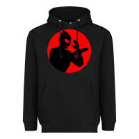 Black ultraman Heavyweight Hoodie - lanVoArt