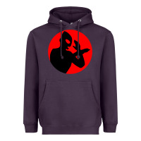 Plum ultraman Heavyweight Hoodie - lanVoArt