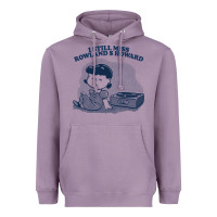 Lavender i still miss rowland s howard  ••••• vinyl collector fan des Heavyweight Hoodie - lanVoArt