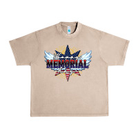 French Oak happy memorial day Urban Heavy Tee - HowdyJamesFarm