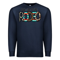 Navy take me to the rodeo Premium Sweatshirt - CowhideDigitalArt