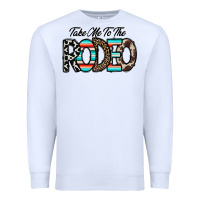 White take me to the rodeo Premium Sweatshirt - CowhideDigitalArt