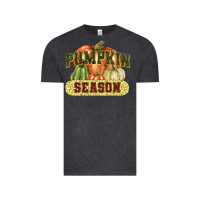 Vintage Black Pumpkin season Vintage Tee - NancyCooperArtShop