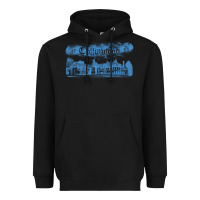 Black collinwood mansion from dark shadows Heavyweight Hoodie - lanVoArt