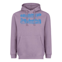 Lavender collinwood mansion from dark shadows Heavyweight Hoodie - lanVoArt