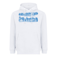White collinwood mansion from dark shadows Heavyweight Hoodie - lanVoArt