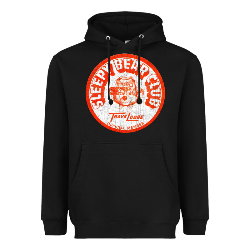 Sleepy Bear Club   70s Thrift Store Aesthetic Heavyweight Hoodie by lanVoArt | Teevron