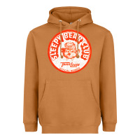 Meerkat sleepy bear club   70s thrift store aesthetic Heavyweight Hoodie - lanVoArt